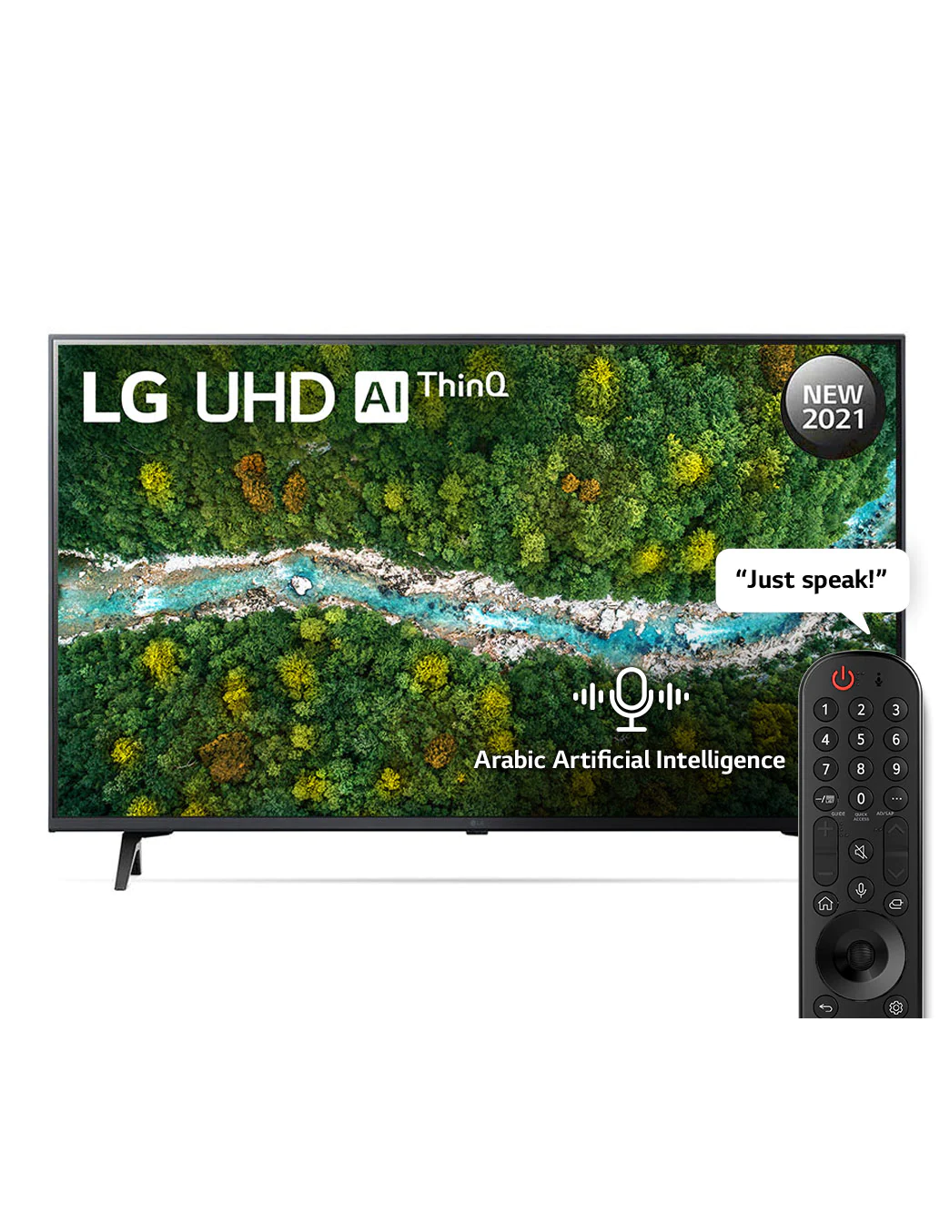 LG 50UP7750PVB 50" LED TV 4K UHD, Smart