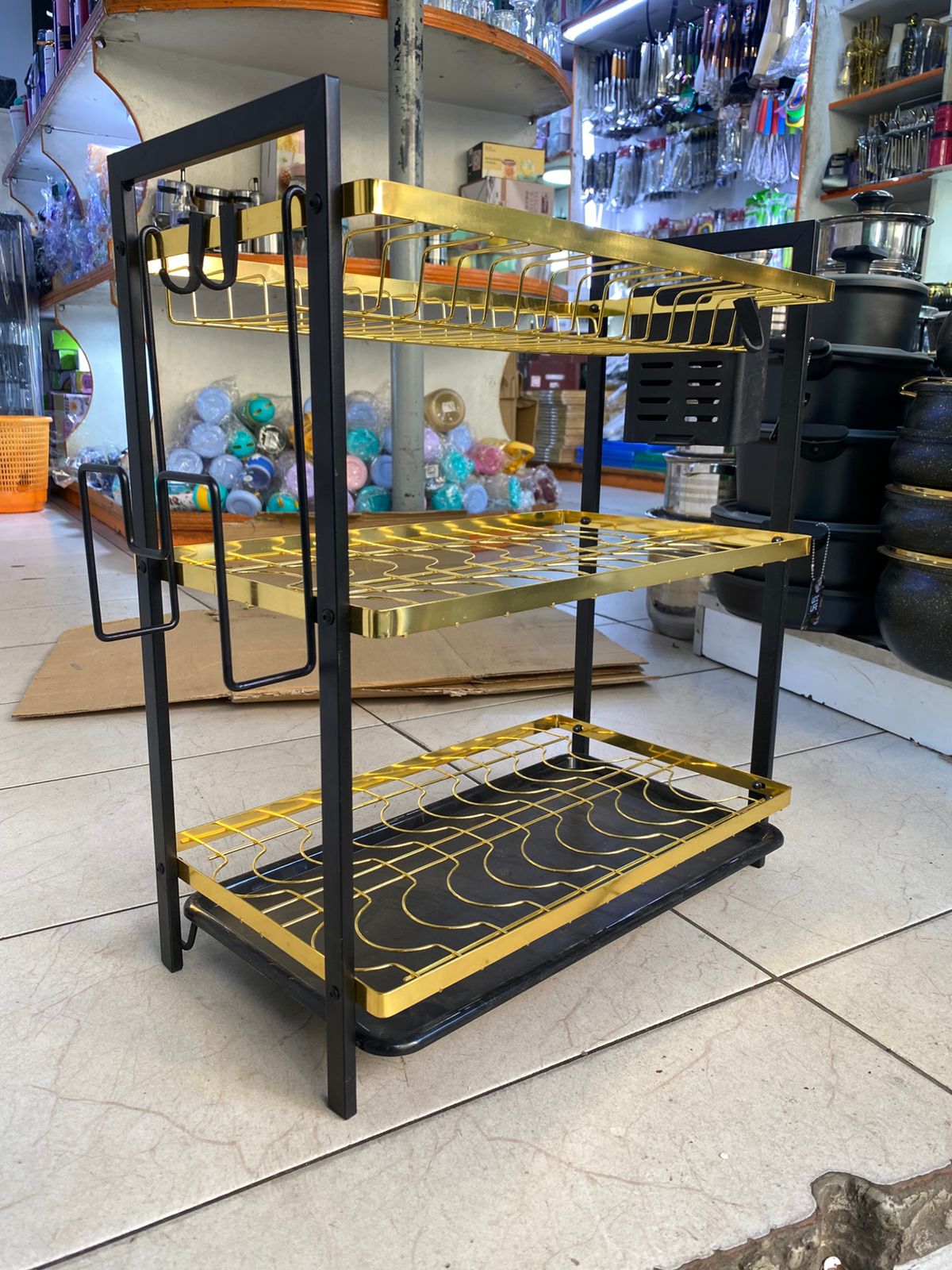 3 Tier Dish Racks for Kitchen Counter, Dish Drainer Rack Stainless Steel Limited Time Offer - Image 8