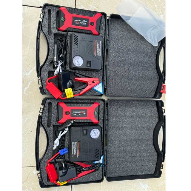 Alternative view of Portable Car Jump Starter Kit And Air Compressor