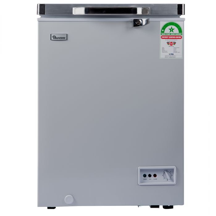 Ramtons 93 Liters Chest Freezer, Grey- CF/229