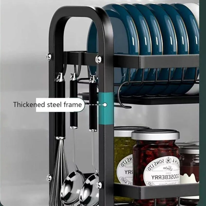 3 Tier Dish Racks for Kitchen Counter, Dish Drainer Rack Stainless Steel Limited Time Offer - Image 4