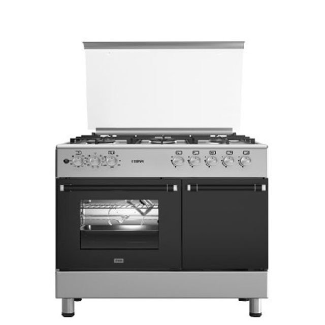 Mika 5 Gas (2 Wok) Burners MST90PU5GHI2WGC Cooker,With Gas Storage Cabinet,90cm”60cm