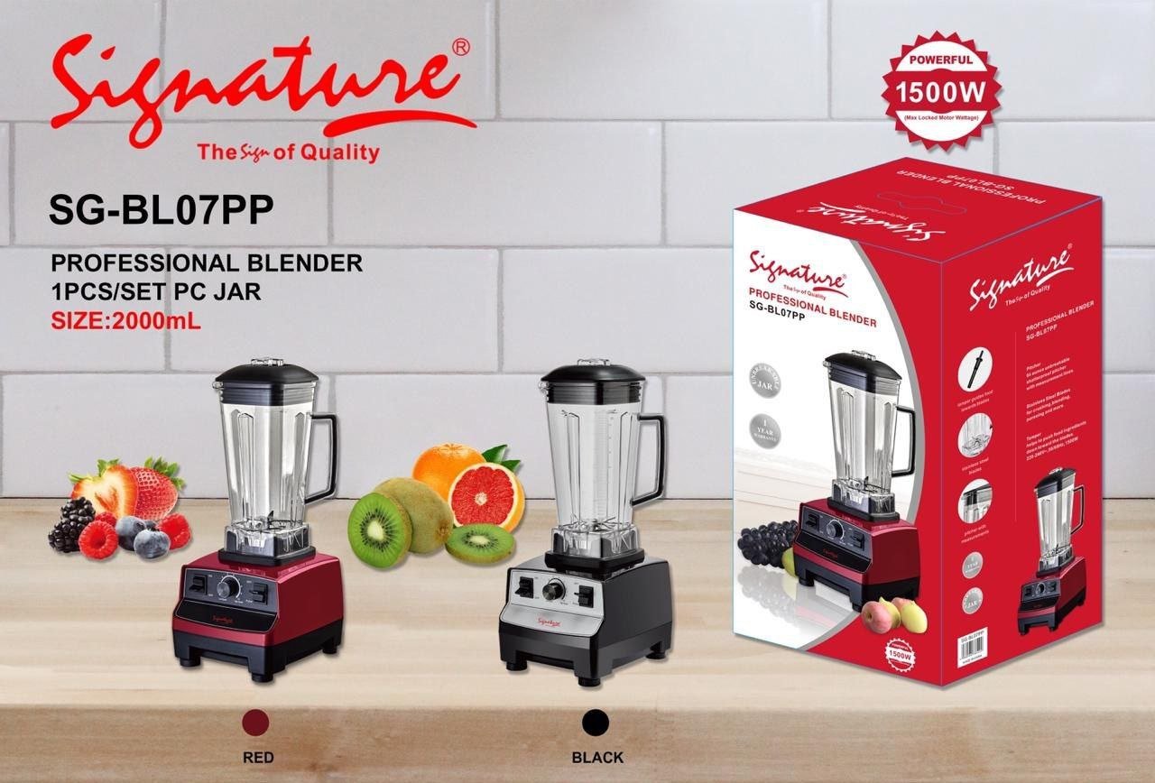 Signature Heavy Duty High Performance Commercial Juice Blender