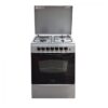 Ramtons RF/402 Cooker  Ramtons 50X60 3 Gas + 1 Electric Cooker – Silver RF/402