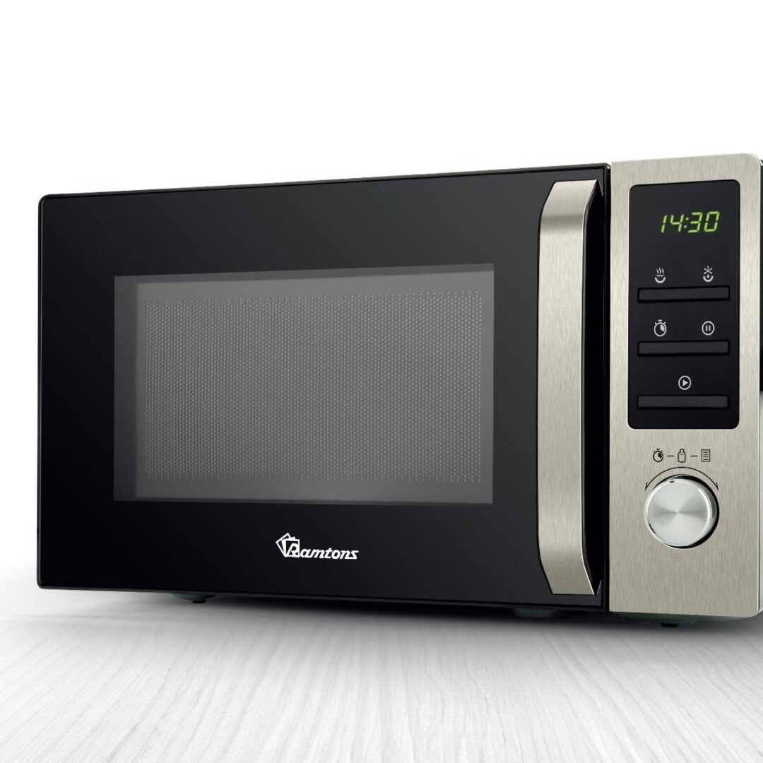 RAMTONS 20 LITERS DIGITAL MICROWAVE + GRILL BLACK- RM/577