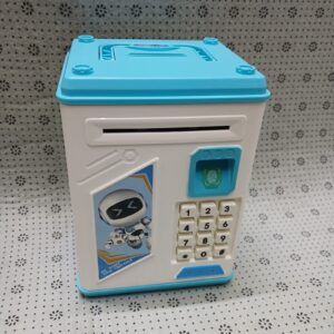 Smart ATM Piggy Bank for Kids – Premium Fingerprint & Password Money Saving Box