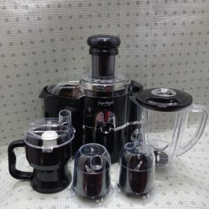 Signature 5-in-1 Food Processor SG-505 – Powerful 500W Juicer, Blender, and Grinder