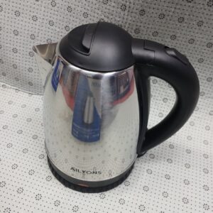 Ailyons FK-0301-G Electric Water Kettle – 1.8L Stainless Steel, 1500W